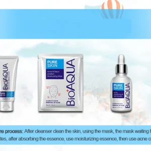 BioAqua 4 Pcs Skincare Products set for Acne Treatment