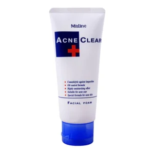 Pack of 2 Mistine Acne Clear Facial Foam and Bioaqua Acne Cream