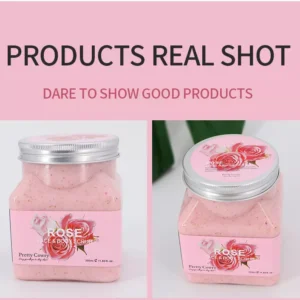 Cool Day's Deep Cleansing Exfoliator Red Rose Face and Body scrub 350ml